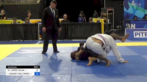 MACLIVER LOPES SILVA vs IJAH IWASEY BALTIMORE 2024 Pan Jiu Jitsu IBJJF Championship