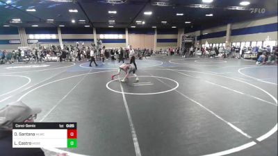 78 lbs Consolation - Oliver Santana, Mlwc vs Lorenzo ?The Show? Castro, Moses Lake WC