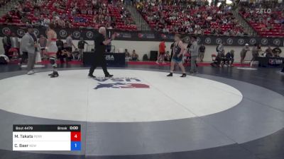 79 kg 7th Place - Myles Takats, Perrysburg Wrestling Club vs Carter Baer, New York