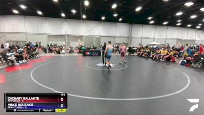 152 lbs 4th Wrestleback (16 Team) - Zachary Ballante, New Jersey vs Vince Bouzakis, Pennsylvania