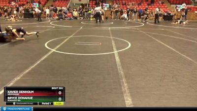 72 lbs Semifinal - Xavier Denholm, Westshore vs Bryce Donahue, Donahue WA