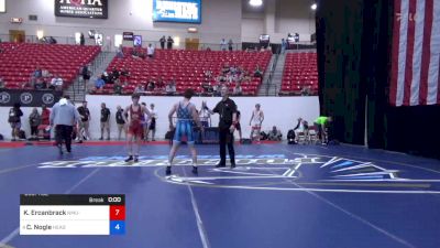 63 kg Rnd Of 16 - Kaden Ercanbrack, NMU-National Training Center vs Carter Nogle, HeadHunters Wrestling Club