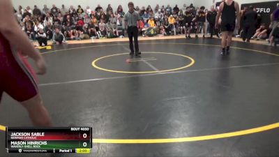 33 lbs Round 2 - Jackson Sable, Newman Catholic vs Mason Hinrichs, Waverly-Shell Rock