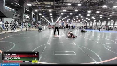 84 lbs Rd# 5- 3:45pm Friday Final Pool - Lucas Layne, Backyard Brawlers vs Bronsyn Baxter, PA Gold