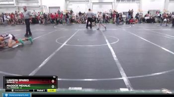 92 lbs Round 1 (8 Team) - Davion Edmond, Rambler vs Lukas Smith, All American