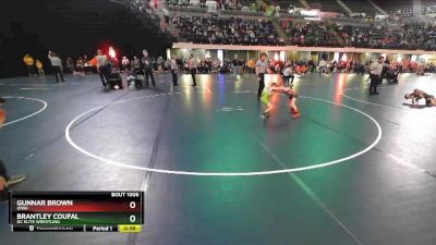 49 lbs Champ. Round 1 - Gunnar Brown, Iowa vs Brantley Coufal, DC Elite Wrestling