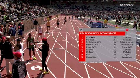 High School Boys' 4x100m Relay, Prelims 48