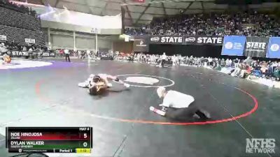 1A 152 lbs Quarterfinal - Noe Hinojosa, Zillah vs Dylan Walker, South Whidbey