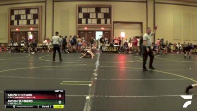 120 lbs Cons. Round 5 - Ayden Sumners, K-Vegas Elite vs Tanner Eppard, Yorktown Wrestling Club