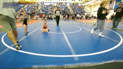 49 lbs 3rd Place - Elijah Kroll, Jenks Trojan Wrestling Club vs Bryker Smith, Salina Wrestling Club