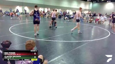 182 lbs Round 2 (6 Team) - Clinton Walrath, Iowa Black vs Eric Power, New England Gold - AS