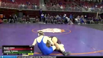 120 lbs Round 3 (3 Team) - Blake Cerny, Columbus vs Gabriel Turman, Lincoln East