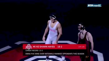 149 m, Ke Shawn Hayes, Ohio State vs Ben Brancale, Minnesota