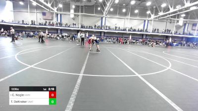 133 lbs Round Of 32 - Coleman Nogle, Harvard vs Tyler DeKraker, Unattached-Unrostered