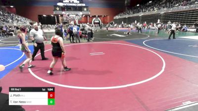 Rr Rnd 1 - Jackson Plath, Billings WC vs Tylee Van Ness, Widefield WC