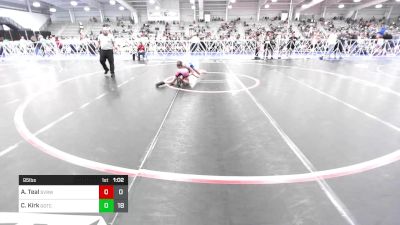 95 lbs Rr Rnd 1 - Alex Teal, SVRWC vs Caleb Kirk, Team Gotcha