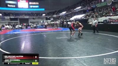 7A 190 lbs Semifinal - Jake Mcconnell, Prattville vs Delvecchio Alston, Hewitt-Trussville