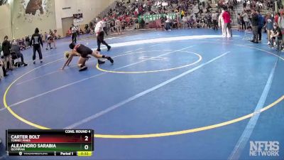 115 Boys Cons. Round 4 - Carter Bolt, Torrey Pines vs Alejandro Sarabia, Olympian