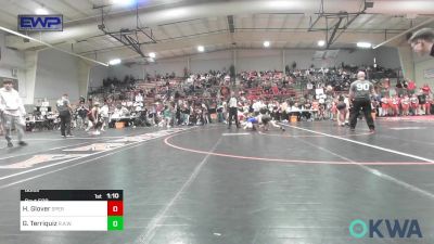 86 lbs Rr Rnd 1 - Hudson Glover, Sperry Wrestling Club vs Gabe Terriquiz, R.A.W.