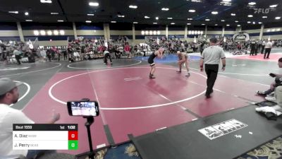 137 lbs Quarterfinal - Allen Diaz, Nebraska vs Jacob Perry, BeastWorks