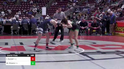 124 lbs Quarterfinal - Isabella DuVall, Phillipsburg-Osceola-G vs Madacyn Rivera, Pen Argyl-G