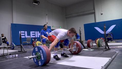 Jordan Cantrell (85) Snatches 162kg In The Training Hall At Worlds