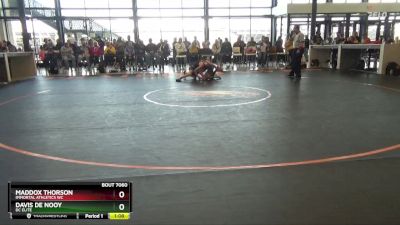 125 lbs 5th Place Match - Davis De Nooy, DC Elite vs Maddox Thorson, Immortal Athletics WC