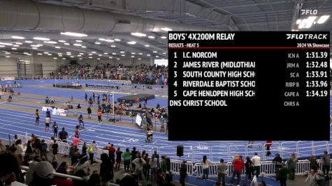 High School Boys' 4x200m Relay, Finals 6