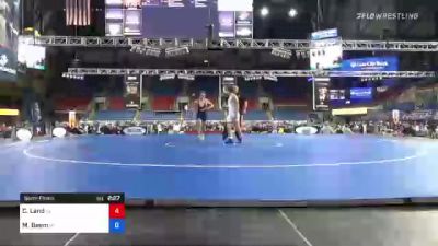 132 lbs Semifinal - Cory Land, Alabama vs Matthew Beem, Iowa