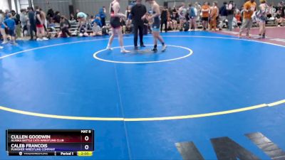 165 lbs Round 1 - Cullen Goodwin, Alaska Battle Cats Wrestling Club vs Caleb Francois, Punisher Wrestling Company