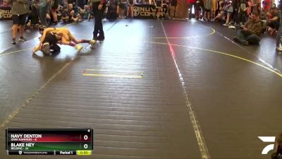 65 lbs Round 1 (4 Team) - Navy Denton, Iowa Hammers vs Blake Ney, Belding