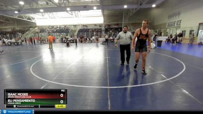 190 lbs Quarterfinal - Eli Pensamiento, Logan Grizz vs Isaac McGee, Bruin Wrestling Club