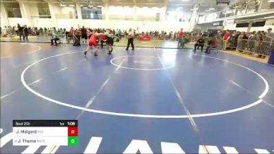 188 lbs Round Of 16 - Jaron Molgard, Red Roots WC vs Jason Thoma, MarcAurele WC