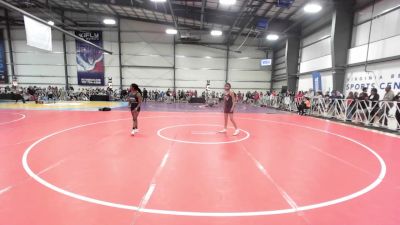 114 lbs Round Of 64 - Ayesha Sameeuddin, PA vs Ariah Merviles, VA