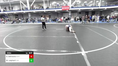 125 lbs Round Of 16 - Dayton Delviscio, Naval Academy vs Mason Leiphart, F&m