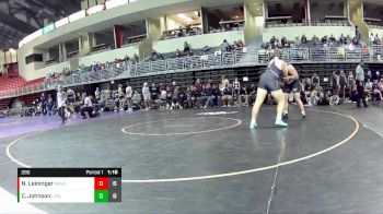 285 lbs Round 3 (3 Team) - Cooper Johnson, Lincoln Southeast vs Nate Leininger, Waverly