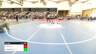 83-M lbs Round Of 16 - John Rocco Garis, Pennridge K-8 vs Jared Haddock Jr, Henlopen Hammers