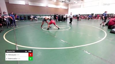 220 lbs Round Of 64 - Ricardo Velazquez, Covina vs Jesus Valenzuela, Eleanor Roosevelt