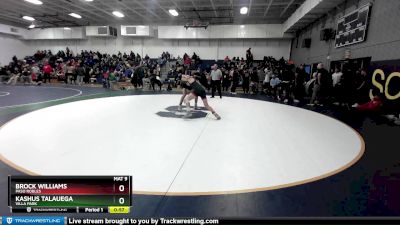 152 lbs Cons. Round 3 - Kashus Talauega, Villa Park vs Brock Williams, Paso Robles