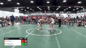 139 lbs Placement Matches (8 Team) - Noah Howk-Erwin, Thorn Wrestling (MN) vs Ray Fitzgerald, PA Alliance