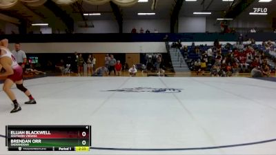 149 lbs Cons. Round 3 - Brendan Orr, Shenandoah vs Elijah Blackwell, Southern Virginia