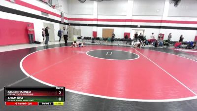 100-105 lbs Round 5 - Ayden Harned, Odessa Youth Wrestling vs Adam Rea, Sedalia Youth Wrestling