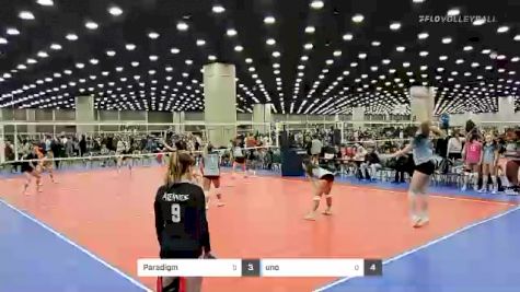 Paradigm vs uno - 2022 JVA World Challenge presented by Nike - Expo Only