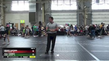 110 lbs Round 2 (6 Team) - Max Torrez, Daniel Cormier vs Grady Hayden, Terps Xtreme