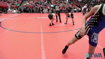 102-115 lbs Rr Rnd 2 - Elijah Musick, Weatherford Youth Wrestling vs Tanner Connelly, Wolfpak Wrestling