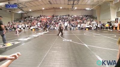 54 lbs Quarterfinal - Avlyn Copeland, Springdale Youth Wrestling Club vs Brookelyn Torrone, Vinita Kids Wrestling