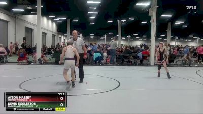 76 lbs Round 3 (10 Team) - Devin Eggleston, Finger Lakes Elite White vs Ayson Massey, Smyrna Wrestling