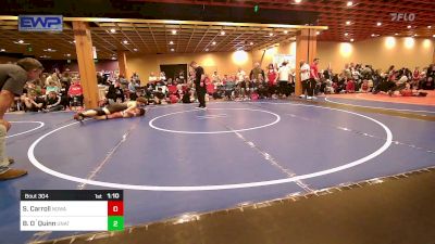 130-136 lbs Quarterfinal - Skyler Carroll, NORTH DESOTO WRESTLING ACADEMY vs Benjamin O`Quinn, Unattached