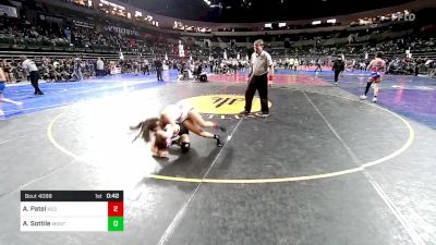 94 lbs Final - Alysa Patel, Red Nose Wrestling School vs Arianna Sottile, Montville