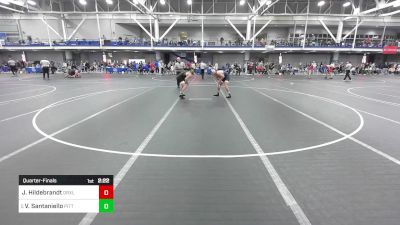 133 lbs Quarterfinal - John Hildebrandt, Drexel vs Vincent Santaniello, Pittsburgh